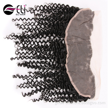 Hot Sale 13X4 Pre Plucked Cheap Ear To Ear Silk Base Illusion Raw Indian Virgin Human Hair Lace Frontal With Baby Hair
